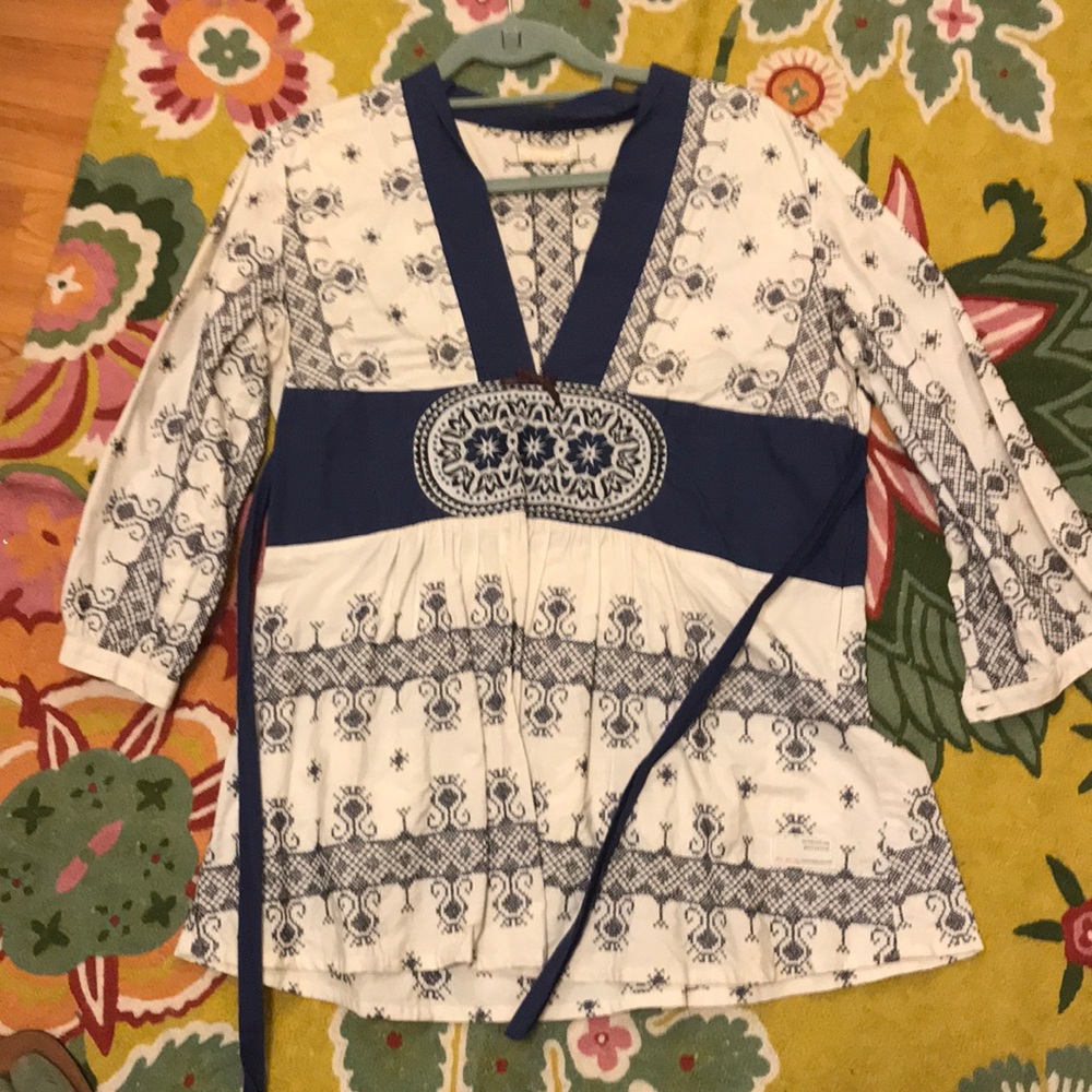 Odd Molly Sz 3 Tunic Blouse